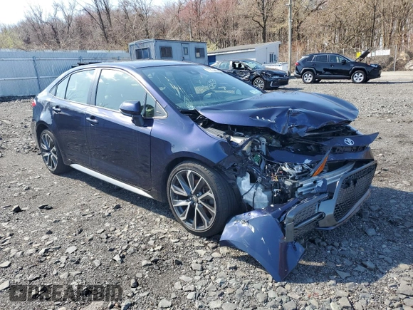 2020 Toyota Corolla SE with VIN JTDP4RCE4LJ034357, listed as a Copart auction lot 51273495 with 44,667 mi miles and Salvage Title. Bid and sale history available at carsss.com. Image 4.