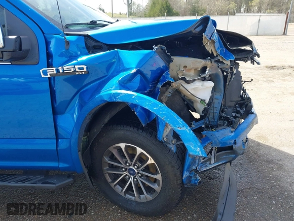 2019 Ford F-150 XL with VIN 1FTEW1EP0KFD47831, listed as a IAAI auction lot 41887760 with 106,495 mi miles and . Bid and sale history available at DreamBid. Image 6.