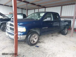 2005 Dodge Ram 1500 ST with VIN 1D7HU18NX5S119074, listed as a IAAI auction lot 41981492 with 199,224 mi miles. Bid and sale history available at carsss.com. Image 2.