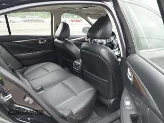 2018 Infiniti Q50 3.0t LUXE with VIN JN1EV7AR3JM438408, listed as a IAAI auction lot 42196488 with 134,519 mi miles. Bid and sale history available at carsss.com. Image 8.