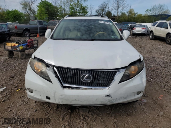 2010 Lexus RX 350 z VIN 2T2BK1BAXAC052379, wystawiony jako Copart lot #55338765 z przebiegiem 221 698 mil mil oraz Szkoda całkowita • Salvage title. Historia ofert i sprzedaży dostępna na DreamBid. Obrazek 5.