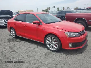 2014 Volkswagen Jetta GLI with VIN 3VW4T7AJ0EM318615, listed as a Copart auction lot 58542385 with 211,879 mi miles and Salvage title. Bid and sale history available at DreamBid. Image 4.