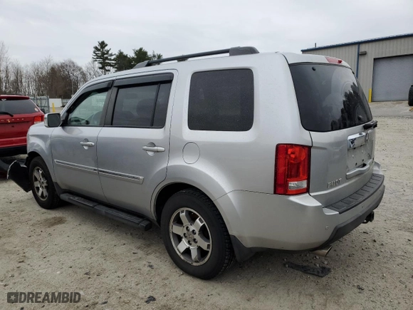 2010 Honda Pilot Touring with VIN 5FNYF4H80AB019282, listed as a Copart auction lot 50221185 with 158,563 mi miles and Clean Title. Bid and sale history available at carsss.com. Image 2.