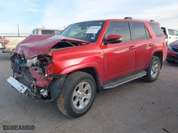 2019 Toyota 4Runner SR5 with VIN JTEZU5JR9K5193207, listed as a IAAI auction lot 40982389 with 54,580 mi miles. Bid and sale history available at carsss.com. Image 17.