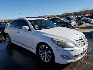 2014 Hyundai Genesis 5.0L R-Spec with VIN KMHGC4DH7EU265894, listed as a Copart auction lot 86143634 with 99,930 mi miles and Salvage Title. Bid and sale history available at carsss.com. Image 4.