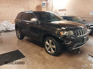 2015 Jeep Grand Cherokee Limited with VIN 1C4RJFBG8FC910133, listed as a IAAI auction lot 41289929 with 141,226 mi miles. Bid and sale history available at carsss.com. Image 1.