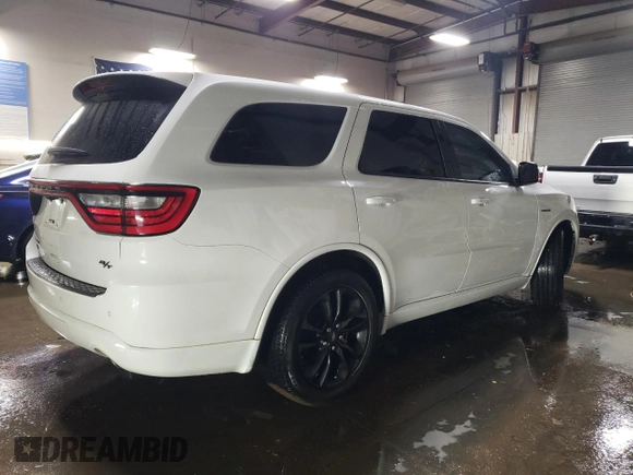 2021 Dodge Durango R/T with VIN 1C4SDJCT4MC825522, listed as a Copart auction lot 44381405 with 44,024 mi miles and Salvage title. Bid and sale history available at DreamBid. Image 3.