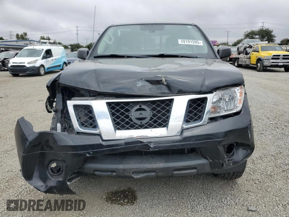 2019 Nissan Frontier SV with VIN 1N6AD0EV3KN764084, listed as a Copart auction lot 59191595 with 51,276 mi miles and Salvage title. Bid and sale history available at DreamBid. Image 5.