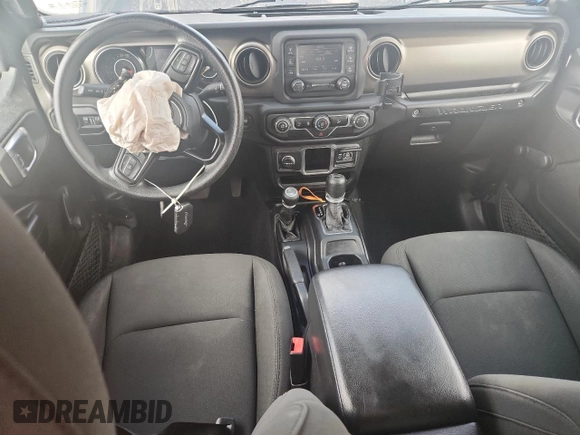 2021 Jeep Wrangler Unlimited Sport S z VIN 1C4HJXDG4MW512119, wystawiony jako Copart lot #60683155 z przebiegiem 44 578 mil mil oraz Szkoda całkowita • Salvage title. Historia ofert i sprzedaży dostępna na DreamBid. Obrazek 8.