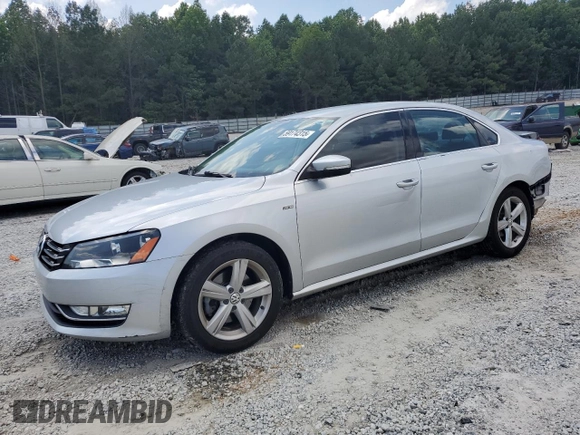 2015 Volkswagen Passat Limited Edition with VIN 1VWAS7A32FC109788, listed as a Copart auction lot 59174315 with 123,013 mi miles and Salvage title. Bid and sale history available at DreamBid. Image 1.