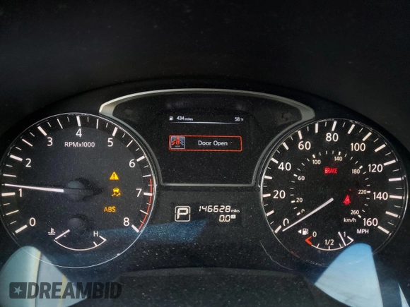 2014 Nissan Altima SL with VIN 1N4AL3AP2EN258514, listed as a Copart auction lot 52434515 with 146,628 mi miles and Salvage Title. Bid and sale history available at DreamBid. Image 9.