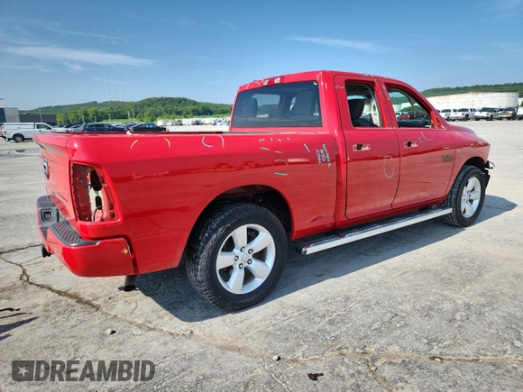 2015 Ram 1500 Express with VIN 1C6RR6FG1FS614676, listed as a Copart auction lot 59976205 with 71,557 mi miles and Salvage title. Bid and sale history available at DreamBid. Image 3.