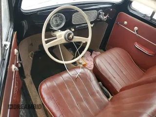 1956 Volkswagen Beetle with VIN 1226101, listed as a Copart auction lot 74739324 with 34,472 mi miles and Salvage Title. Bid and sale history available at DreamBid. Image 8.