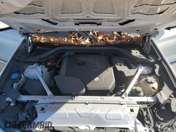2020 BMW X4 xDrive30i with VIN 5UX2V1C05LLE67723, listed as a Copart auction lot 88923365 with 0 mi miles and Salvage Title. Bid and sale history available at carsss.com. Image 12.