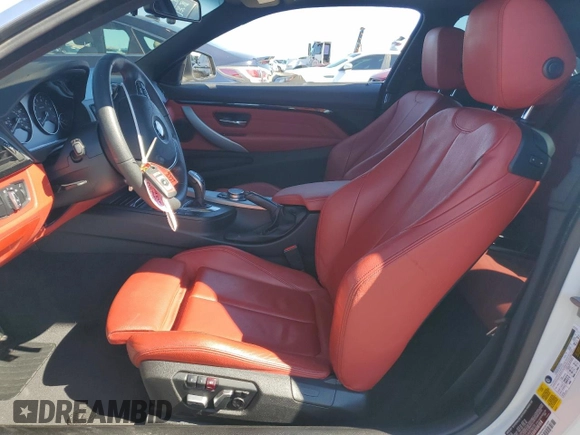 2017 BMW 4 Series 430i with VIN WBA4R7C57HK679575, listed as a Copart auction lot 45841335 with 74,973 mi miles and Salvage Title. Bid and sale history available at DreamBid. Image 7.