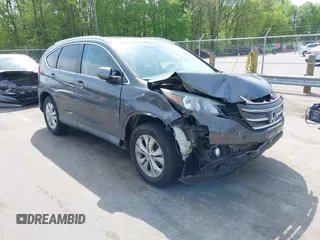2012 Honda CR-V EX-L with VIN 2HKRM4H71CH605205, listed as a IAAI auction lot 42016555 with 68,110 mi miles. Bid and sale history available at carsss.com. Image 1.