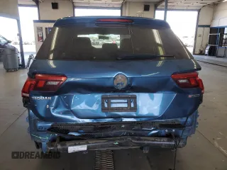 2019 Volkswagen Tiguan S with VIN 3VV0B7AX2KM197883, listed as a Copart auction lot 64978515 with 54,961 mi miles and Salvage title. Bid and sale history available at DreamBid. Image 6.