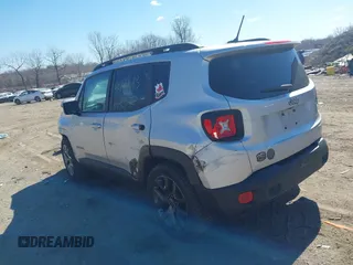 2017 Jeep Renegade Altitude with VIN ZACCJABBXHPF51072, listed as a IAAI auction lot 41877083 with 88,246 mi miles and . Bid and sale history available at DreamBid. Image 3.