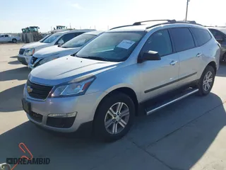 2017 Chevrolet Traverse LS with VIN 1GNKRFED6HJ349609, listed as a IAAI auction lot 41718938 with 165,883 mi miles. Bid and sale history available at carsss.com. Image 17.