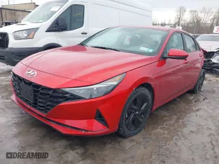 2023 Hyundai Elantra SEL with VIN 5NPLM4AG9PH092047, listed as a IAAI auction lot 41710374 with 32,087 mi miles. Bid and sale history available at carsss.com. Image 2.