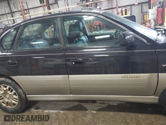 2002 Subaru Legacy Outback with VIN 4S3BE896127208818, listed as a IAAI auction lot 41672605 with 129,925 mi miles and . Bid and sale history available at DreamBid. Image 13.