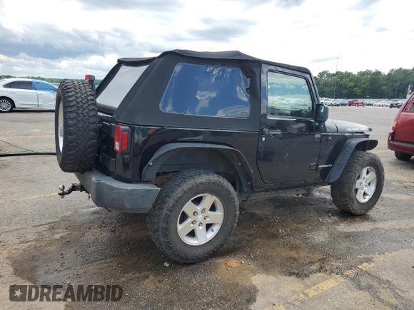 2009 Jeep Wrangler X with VIN 1J4FA24199L783458, listed as a Copart auction lot 56542705 with 236,840 mi miles and Salvage title. Bid and sale history available at DreamBid. Image 3.