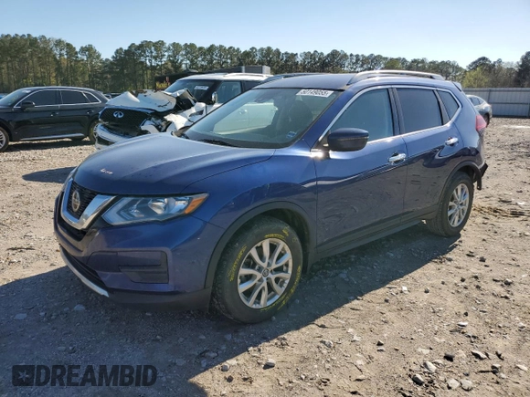 2019 Nissan Rogue S with VIN 5N1AT2MT7KC832430, listed as a Copart auction lot 50149055 with 132,986 mi miles and Salvage Title. Bid and sale history available at carsss.com. Image 1.