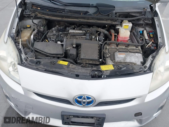 2011 Toyota Prius I with VIN JTDKN3DU7B0323019, listed as a IAAI auction lot 42009507 with 282,412 mi miles. Bid and sale history available at carsss.com. Image 10.