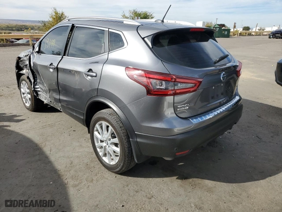 2021 Nissan Rogue Sport SV with VIN JN1BJ1BVXMW319643, listed as a Copart auction lot 65438252 with 13,199 mi miles. Bid and sale history available at carsss.com. Image 3.