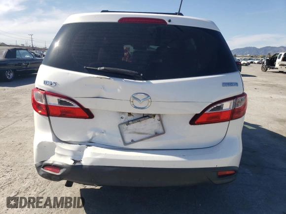 2012 Mazda 5 Sport with VIN JM1CW2BL9C0103114, listed as a Copart auction lot 49910085 with 130,850 mi miles and Salvage Title. Bid and sale history available at DreamBid. Image 6.