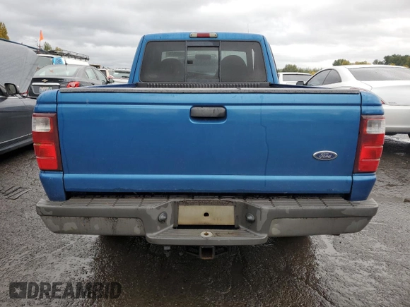 2002 Ford Ranger XLT Appearance with VIN 1FTYR44EX2PA02466, listed as a Copart auction lot 78883524 with 215,352 mi miles and Salvage Title. Bid and sale history available at carsss.com. Image 6.