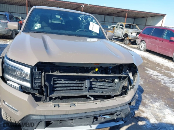 2024 Nissan Frontier PRO-4X with VIN 1N6ED1EK0RN645979, listed as a IAAI auction lot 41613465 with 19,241 mi miles. Bid and sale history available at carsss.com. Image 12.