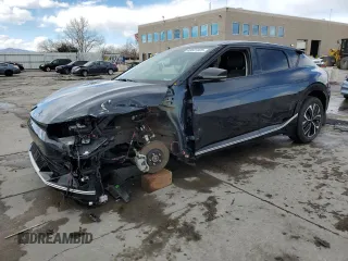 2023 Kia EV6 Wind with VIN KNDC3DLC8P5118957, listed as a Copart auction lot 49501825 with 12,219 mi miles and Salvage Title. Bid and sale history available at carsss.com. Image 1.