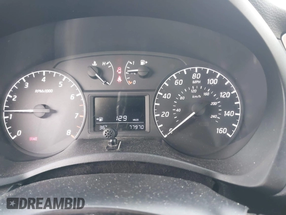 2016 Nissan Sentra SV with VIN 3N1AB7AP7GY338145, listed as a IAAI auction lot 41810016 with 77,970 mi miles and . Bid and sale history available at DreamBid. Image 7.