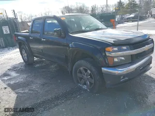 2012 Chevrolet Colorado LT w/2LT with VIN 1GCHTDFE5C8100654, listed as a IAAI auction lot 41213103 with 230,065 mi miles. Bid and sale history available at carsss.com. Image 1.