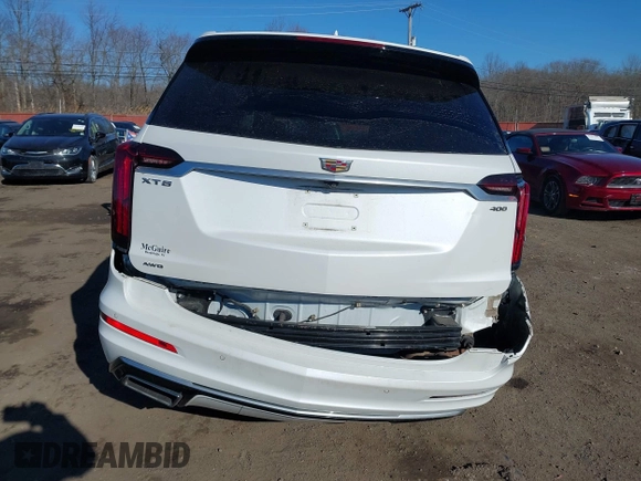 2021 Cadillac XT6 Premium Luxury with VIN 1GYKPDRS9MZ236075, listed as a IAAI auction lot 41632689 with 47,444 mi miles and . Bid and sale history available at DreamBid. Image 15.