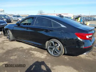 2022 Honda Accord Sedan Sport SE with VIN 1HGCV1F47NA115762, listed as a IAAI auction lot 41513845 with 10,520 mi miles. Bid and sale history available at carsss.com. Image 3.