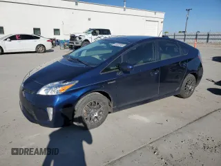 2012 Toyota Prius One with VIN JTDKN3DU1C1531117, listed as a Copart auction lot 55309985 with 244,925 mi miles and Salvage title. Bid and sale history available at DreamBid. Image 1.