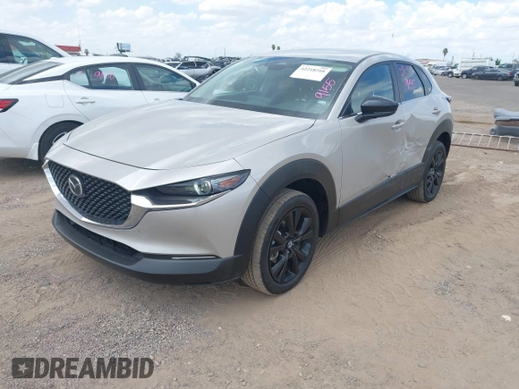 2024 Mazda CX-30 S Select Sport with VIN 3MVDMBBM3RM657918, listed as a IAAI auction lot 42218316 with 27,595 mi miles and . Bid and sale history available at carsss.com. Image 17.