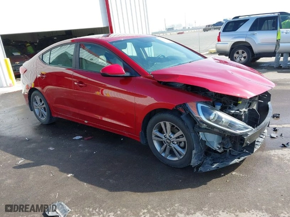 2018 Hyundai Elantra Value Edition with VIN KMHD84LF3JU657009, listed as a IAAI auction lot 41780491 with 65,855 mi miles. Bid and sale history available at carsss.com. Image 1.
