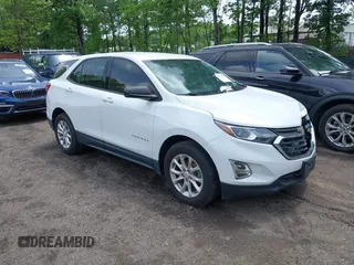 2019 Chevrolet Equinox LS with VIN 2GNAXHEV1K6222437, listed as a IAAI auction lot 42131130 with 50,404 mi miles and . Bid and sale history available at carsss.com. Image 1.