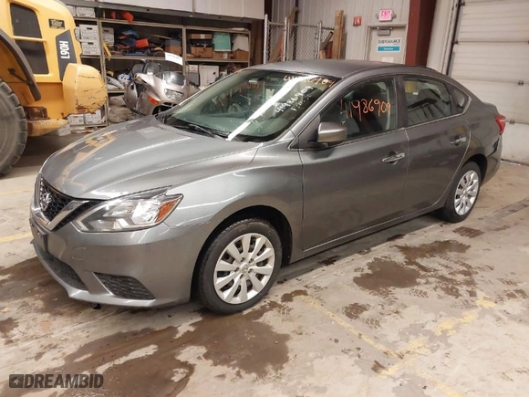 2017 Nissan Sentra SV with VIN 3N1AB7AP5HY294714, listed as a IAAI auction lot 41986909 with 171,932 mi miles. Bid and sale history available at carsss.com. Image 2.