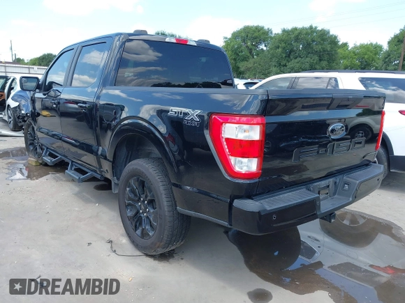 2022 Ford F-150 XL with VIN 1FTFW1E5XNFC27087, listed as a IAAI auction lot 42207284 with 37,745 mi miles and . Bid and sale history available at DreamBid. Image 3.