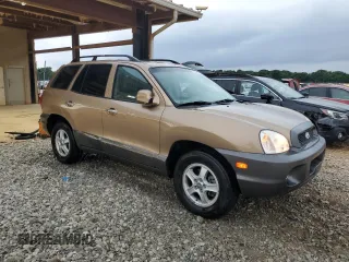 2004 Hyundai Santa Fe GLS with VIN KM8SC13E34U595014, listed as a Copart auction lot 55642745 with 69,303 mi miles and Salvage title. Bid and sale history available at DreamBid. Image 4.