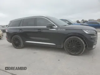 2021 Lincoln Aviator Reserve with VIN 5LM5J7WCXMGL17366, listed as a Copart auction lot 51515555 with 44,232 mi miles and Clean title. Bid and sale history available at DreamBid. Image 4.