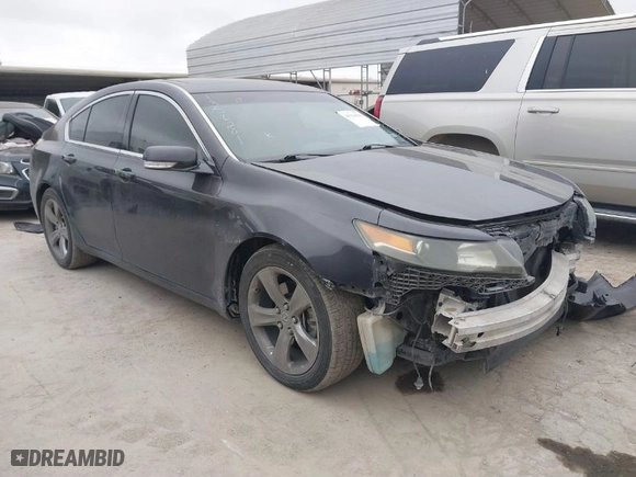 2012 Acura TL Tech Auto with VIN 19UUA9F53CA001102, listed as a IAAI auction lot 41511584 with 116197 miles. Bid and sale history available at carsss.com. Image 1.