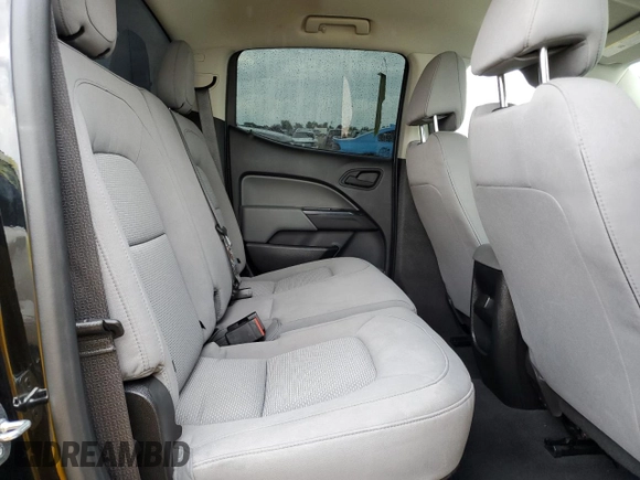 2021 Chevrolet Colorado 2WD Work Truck with VIN 1GCGSBEN1M1146030, listed as a Copart auction lot 64027614 with 65,223 mi miles and Salvage title. Bid and sale history available at DreamBid. Image 10.