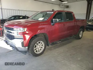 2021 Chevrolet Silverado 1500 LT with VIN 1GCUYDED2MZ364841, listed as a Copart auction lot 49682855 with 110,165 mi miles and Salvage Title. Bid and sale history available at DreamBid. Image 1.