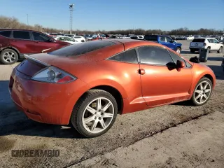 2006 Mitsubishi Eclipse GT with VIN 4A3AK34T96E001466, listed as a Copart auction lot 88032505 with 104,560 mi miles and Salvage Title. Bid and sale history available at carsss.com. Image 3.