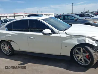 2014 Infiniti Q50 Premium with VIN JN1BV7ARXEM706864, listed as a IAAI auction lot 41787396 with 143,726 mi miles. Bid and sale history available at carsss.com. Image 19.